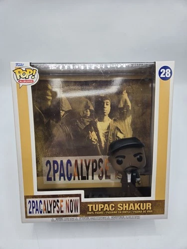 Funko Pop! Album Cover with Case: Tupac Shakur #28