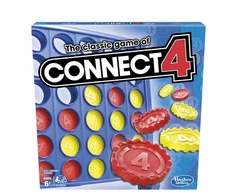 Connect 4 Classic Grid Board Game 4 in a Row Game for Kids, 2 Player Strategy