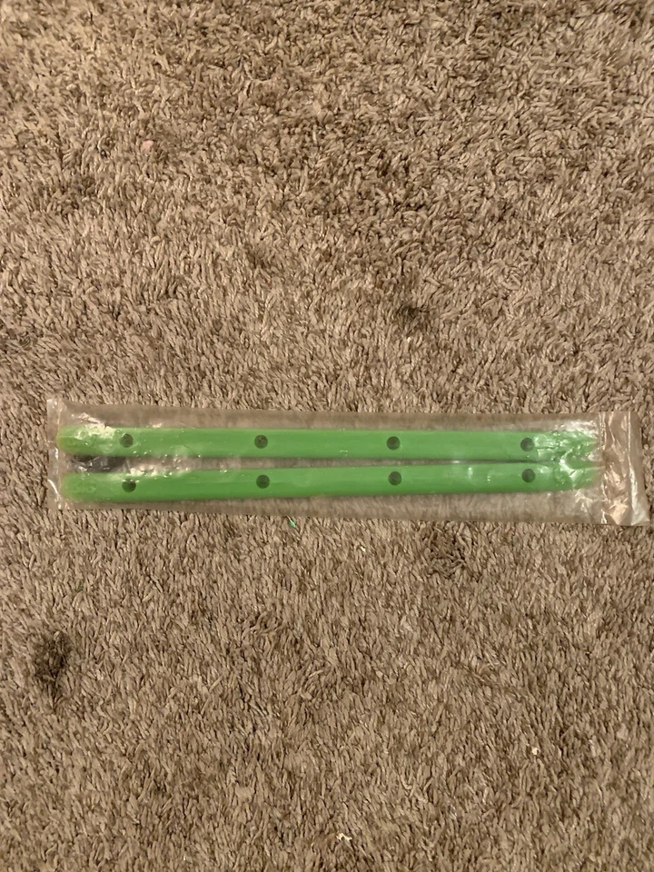 NOS Vintage Schmitt Stix Big Ugly Skateboard Rails 14.5” - Verde Foto 2 de 4