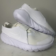 Nike Flex Runner 2 Youth's Size 6 Y /7.5 W Triple Whit Athletic Shoes DJ6038 100