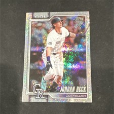 Topps 2024 Chrome Jordan Beck Rookie #79 Colorado Rockies MLB