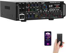 2000W Stereo Audio Amplifier for Home Theater, Car Audio, Karaoke, Party, Outdoo