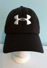 Under Armour Cap Black Mens Medium Large M L Excellent