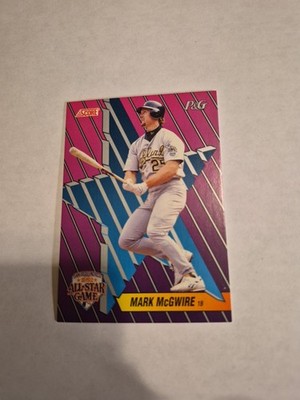 MARK McGWIRE 1992 SCORE PROCTER & GAMBLE #2 OF 18 FREE SHIPPING .