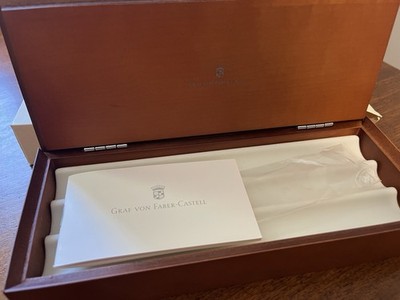 New EMPTY BOXE Graf Von faber castell box for Fountain, ballpoint roller pen