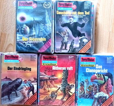 100 Romane++PERRY RHODAN++Nr. 1100 - 1199++1. Auflage++DIE ENDLOSE ARMADA