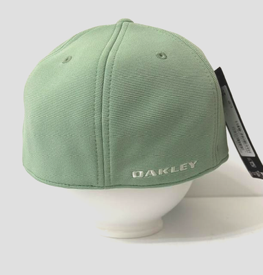 OAKLEY Tincan Cap Stretch Fitted Men's Hat Nile Green S/M L/XL