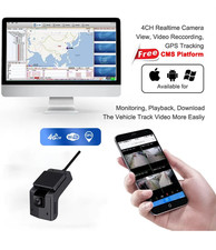 EU USA 4G Dashcam Car MDVR GPS Track 2 Dash Camera Dual Lens Video DVR Recorder
