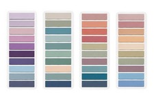 Lysas 800 Pcs Morandi Sticky Tabs, Page Markers Book Index 800pcs, Multicolor