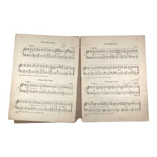 Segundo libro solo Schirmer’s Scholastic 1919 para piano - partituras vintage - Imagen 3 de 4