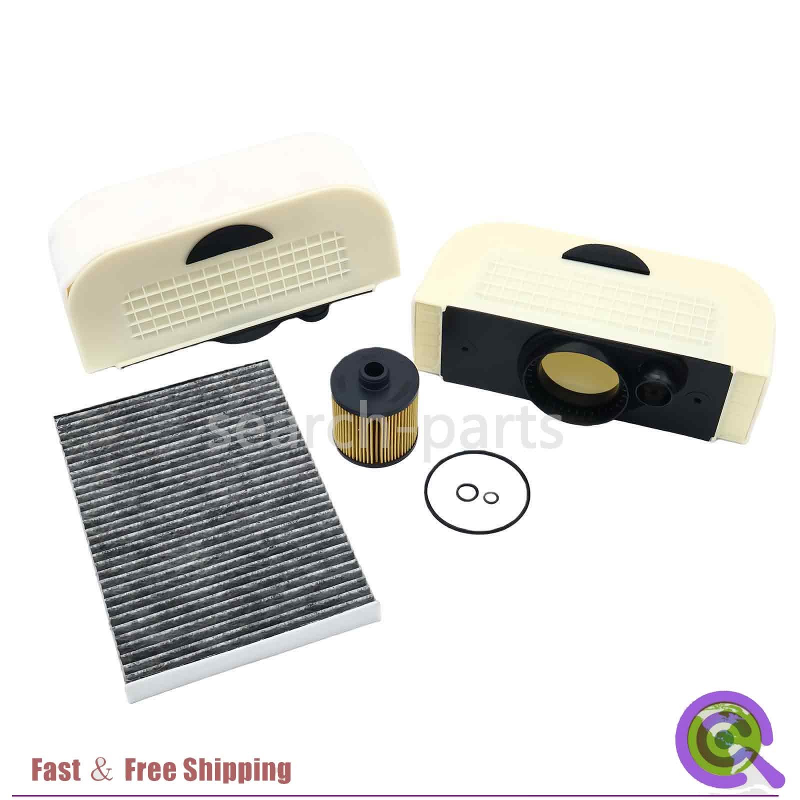 Oil Filter+AC Filter+Air Filter Set For Bentley Bentayga W12 2017-2023
