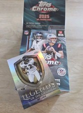 2025 Topps Chrome Legends Of The Gridiron Ray Lewis LOG-39 Refraction