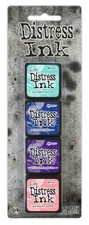 Tim Holtz Distress Mini Ink Pads 4/Pkg-Kit 17