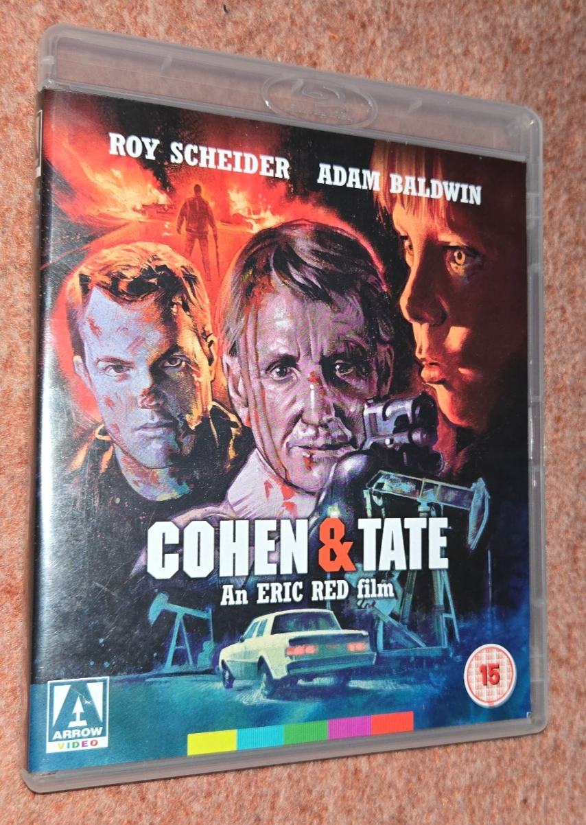 COHEN AND TATE (1988) DUAL FORMAT UK Blu-Ray Roy Scheider, ARROW VIDEO BOOKLET