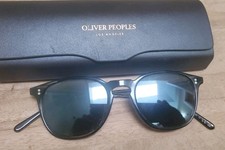 Near Mint OLIVER PEOPLES Finley Gray Marble POLARIZED 45 SUNGLASS Japan W/case