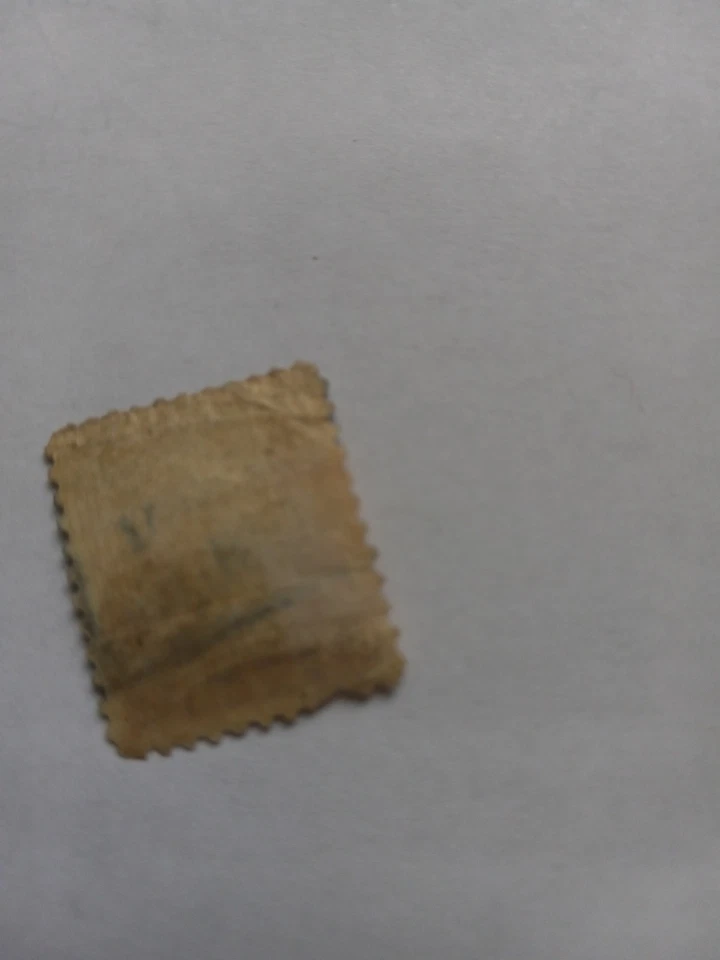 SCOTT #711 GEO WASHINGTON 1932 MAJOR DOUBLING OVERPRINT AND COLOR ERROR  STAMP. - Image 2 of 3