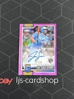 2026 Topps Chrome Jack Caglianone Pink Refractor Rookie Auto /250 RF