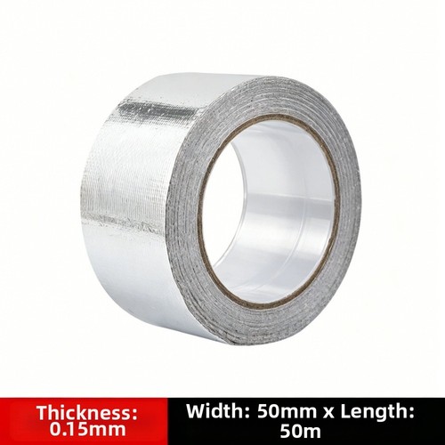 Industrial Foil Tape for Heat Shielding Fiberglass Reinforced 100mm 20m - Bild 5 von 27