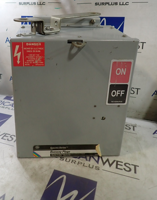 #ad GE SB461R 30 amp 600v Fusible Spectra Busway Switch Bus Plug 3P 4 Wire BP908 $575.10