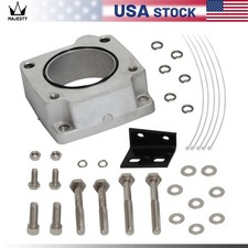 Front Intake Manifold Throttle Body Adaptor Plate For Nissan Skyline R33 Rb25det