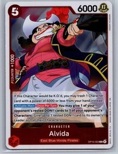 Alvida OP15-003 Rare Adventure on Kami's Island One Piece Foil Near Mint