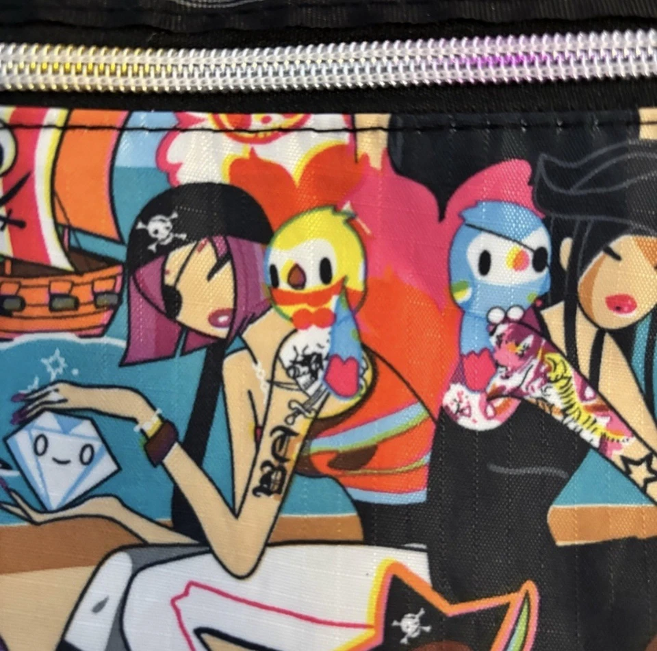 🪩 Bolso Bolsa LeSportsac Tokidoki Caramella con Estampado Pirata Foto 3 de 4