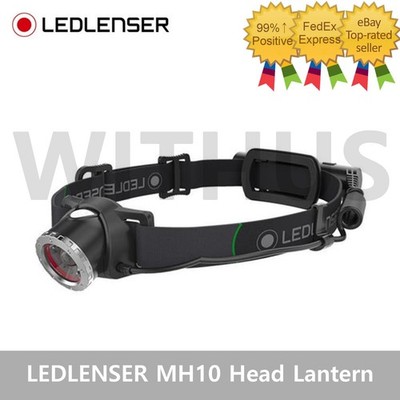 LED LENSER MH10 600 Lumen Rechargeable Head Lantern Camping Outdoor Activities=