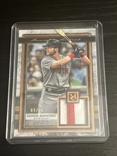 2020 Topps Museum Collection Andrew Benintendi Meaningful Materials Relics /35