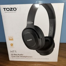 TOZO HT2 Hybrid Active Noise Cancelling Headphones, Wireless Over Ear Bluetooth