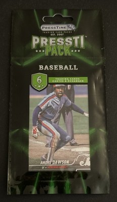 Mixed Oddball Baseball Card Pack Andre Dawson Expos HOF OF Showing On Top Front