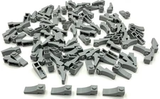 Lego 100 New Light Bluish Gray Arch Arched 1 x 3 Inverted Parts