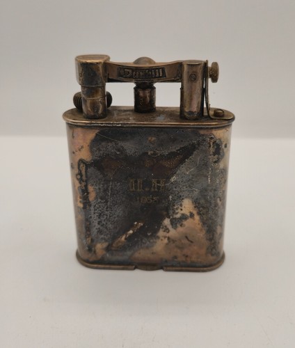 🔥Antikes großes Dunhill Tisch Feuerzeug 40er Jahre REG. 737418 / PAT. 14352