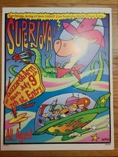 Frank KOZIK Original Concert Poster 1995 SUPERNOVA 16X22