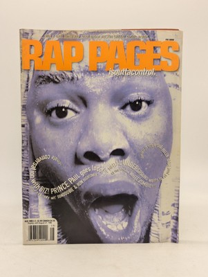 Vintage Rap Pages Magazine August 1996 Biz Markie Brian Austin Green Prince Paul