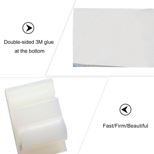 50 PCS Linienkarte Halter Für Kabelbinder Kabelmanagement -Krawatten - 第 2/12 張圖片