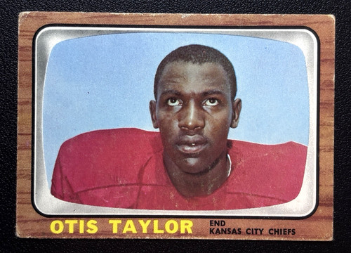 Otis Taylor #75 1966 Topps card