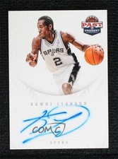 2011-12 Past & Present Redemption Draft Pick Auto Kawhi Leonard #14 Auto 7y2