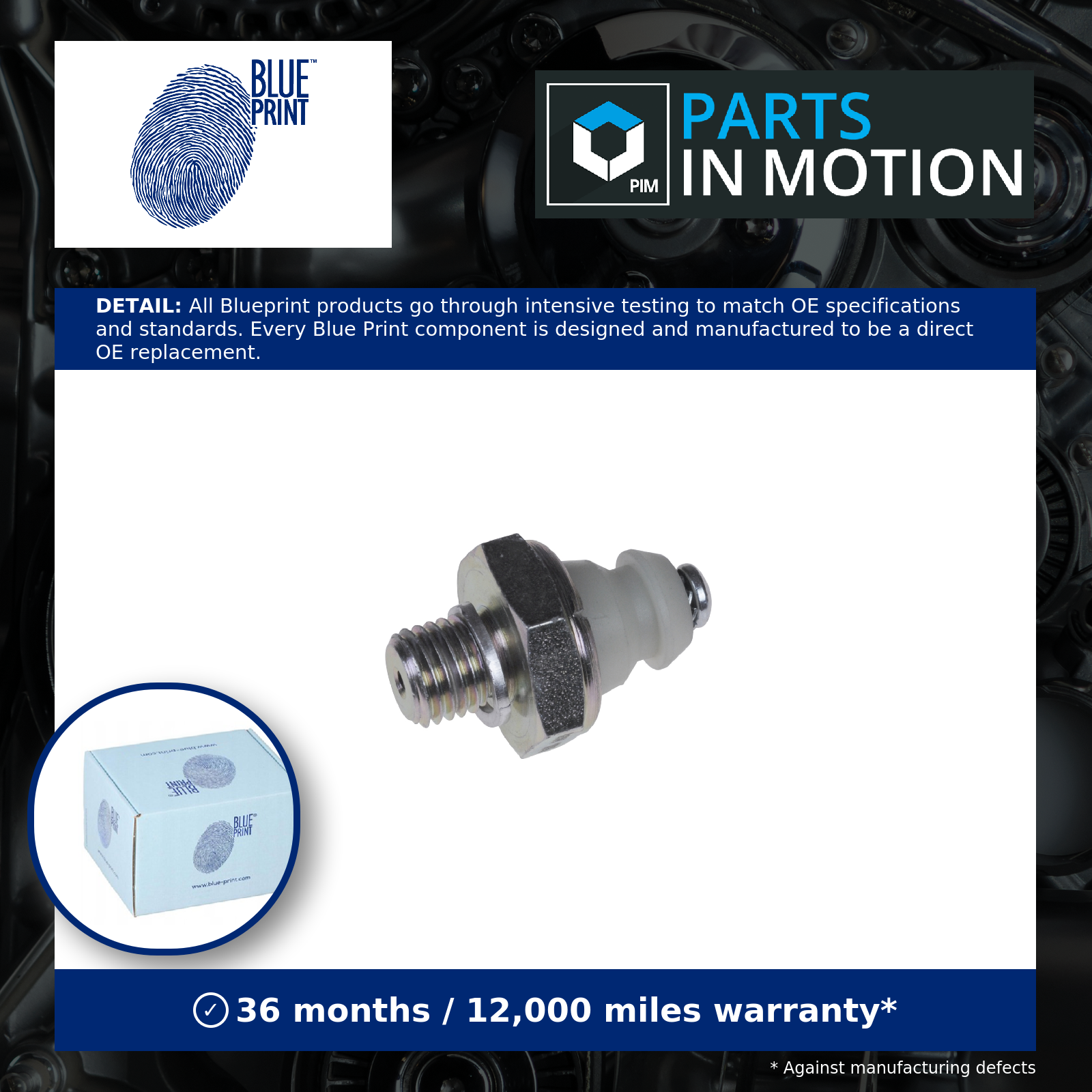 OIL PRESSURE SWITCH ADG06615 FOR OM601.940 M102.979/981/987/996/997/998 2.3L - Image 8