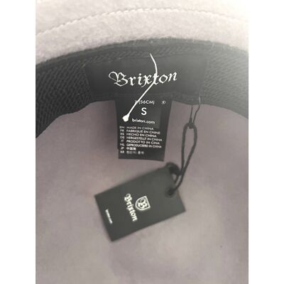 NWT Brixton Essex Bucket Hat in Aluminum 100% Wool Felt Size Small NWT Brixton Essex Bucket Hat in Aluminum 100% Wool Felt Size  main image 2