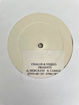 Mr Challis & Steelo - Merciless / Climax 12'' UK Garage Grime Vinyl White Label