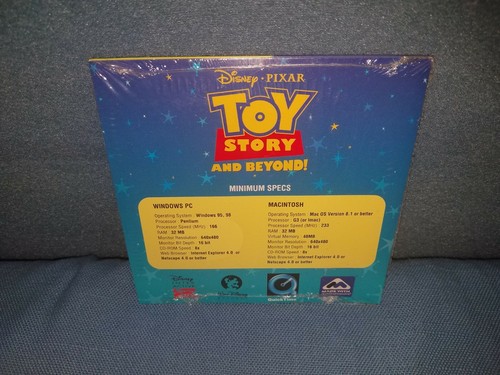 Buzz Lightyear Space Ranger Academy CD Rom By: Disney Pixar *New Sealed* PC Game - Picture 2 of 2