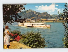 Postcard Ehrenbreitstein Fortress Koblenz Germany