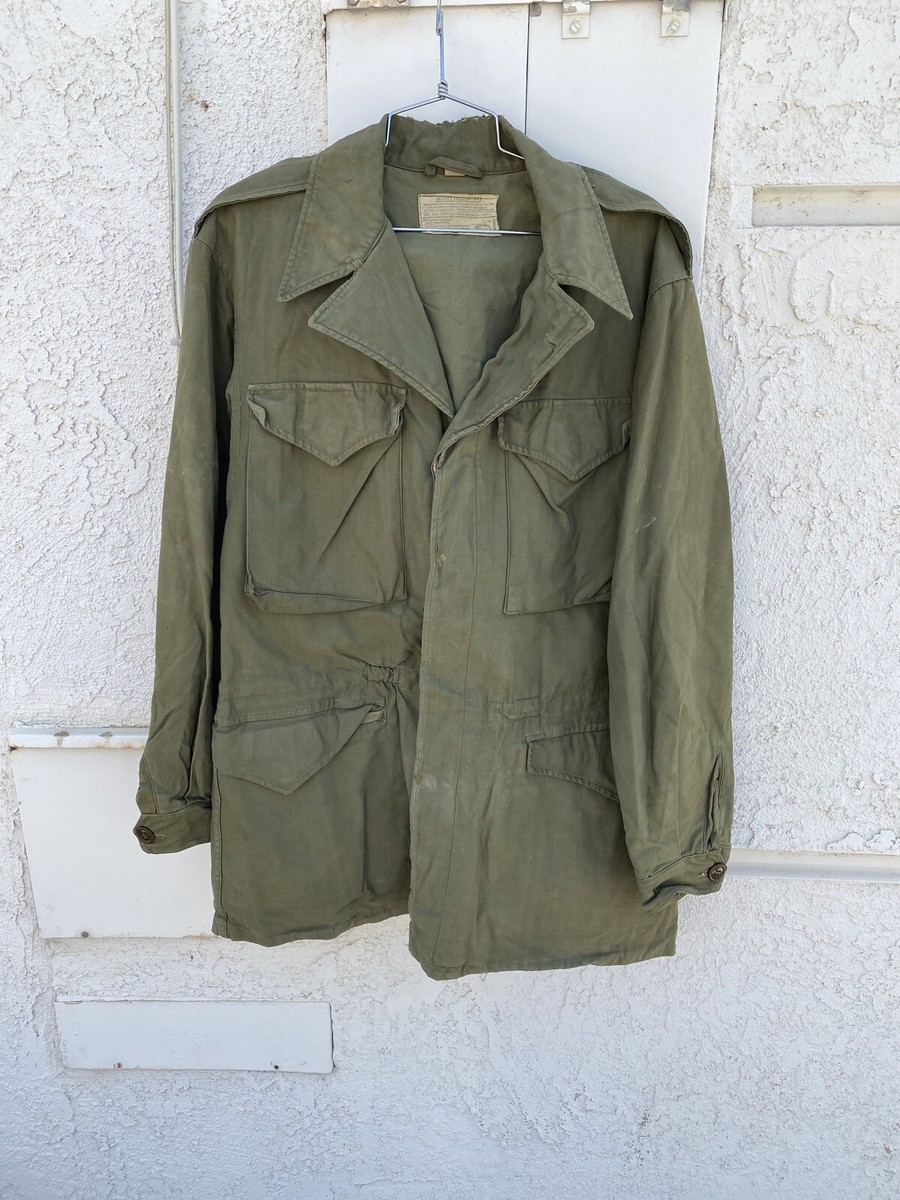 Veste Militaire US WW2 Authentique - Field Jacket Seconde Guerre Mondiale