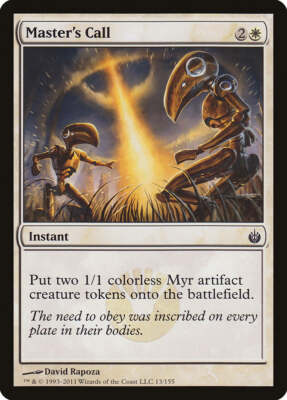 Master's Call [Mirrodin Besieged] Magic MTG