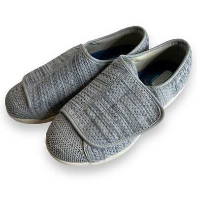 YOUYUN Diabetic - Size M8.5/W9.5 - Gray Adjustable Shoe | eBay display picture 3