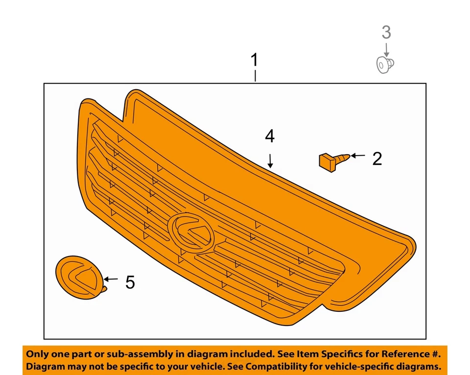 Capó 202 Onyx negro tiene desgaste OEM 03 04 05 06 07 08 09 Lexus GX470 Foto 3 de 4