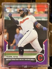2021 TOPPS NOW Franmil Reyes #684 Five RBI 6/25 PURPLE