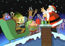 Downloading Santas List LPG Greetings Christmas Card