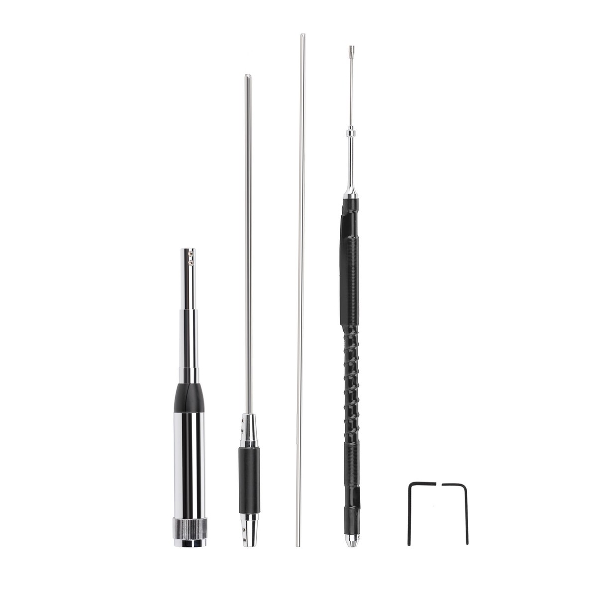 High Gain 52.76inch Mobile Ham Radio Antenna 29/50/144