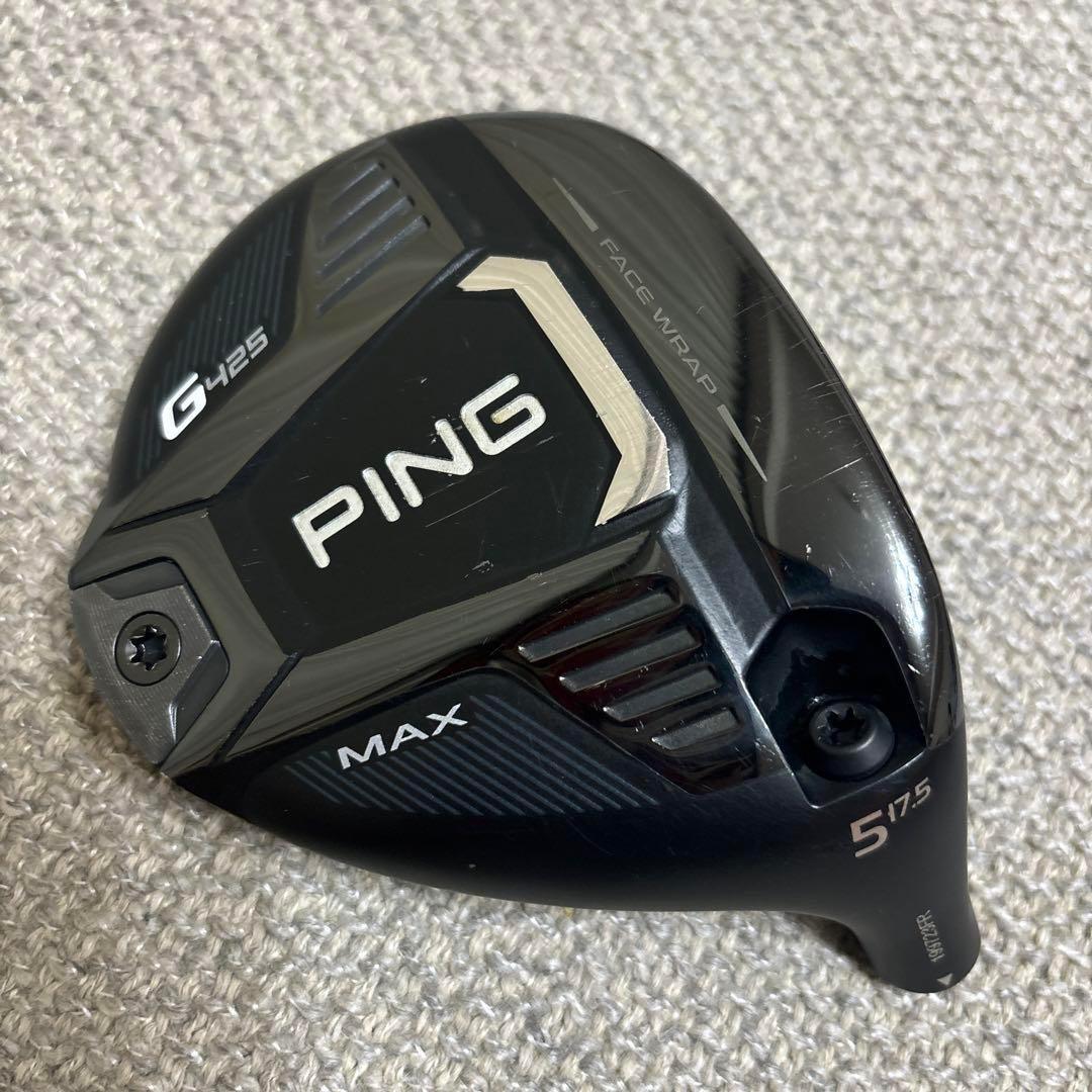 PING G425 MAX 5W 17.5° PING G425 Max 17.5 Wood Driver Head Only Right-Handed RH Good